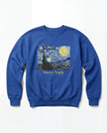 Starry Night Crewneck - Van Gogh