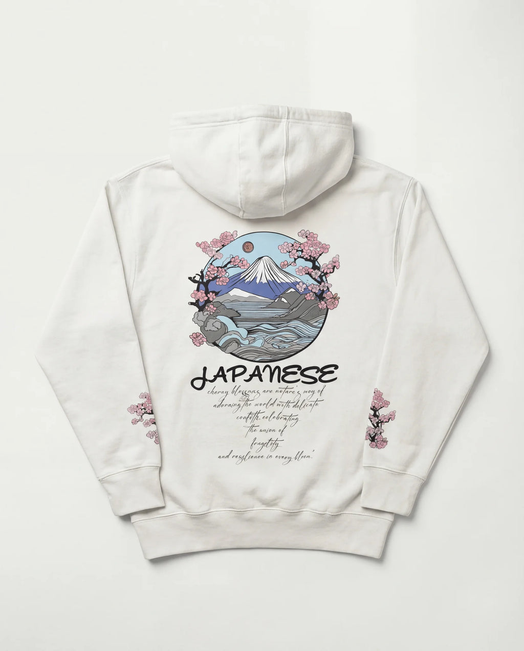 Japanese Cherry Blossoms Hoodie