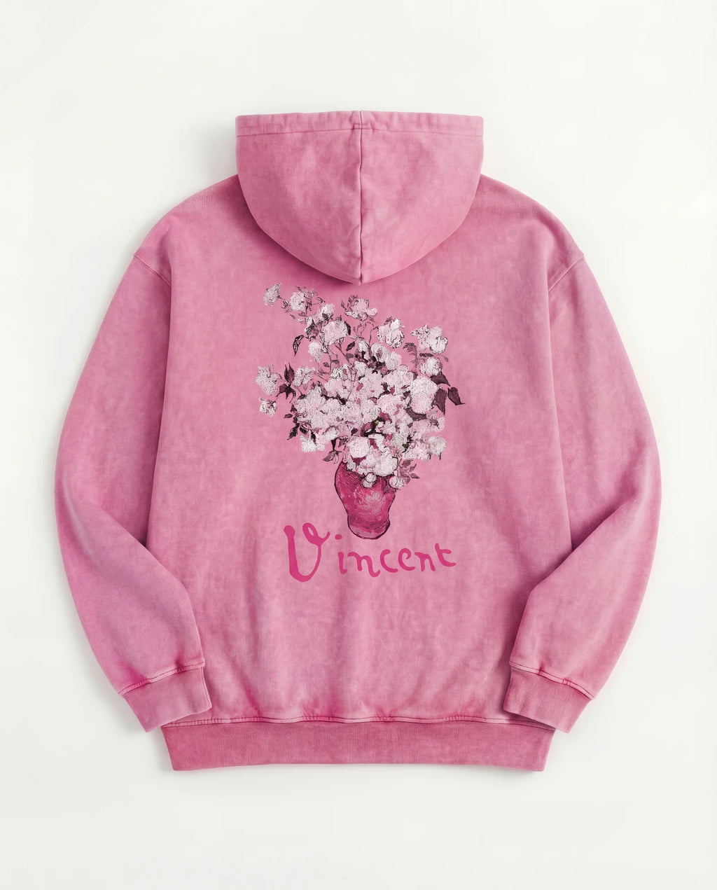 Vincent Pink Rose Hoodie