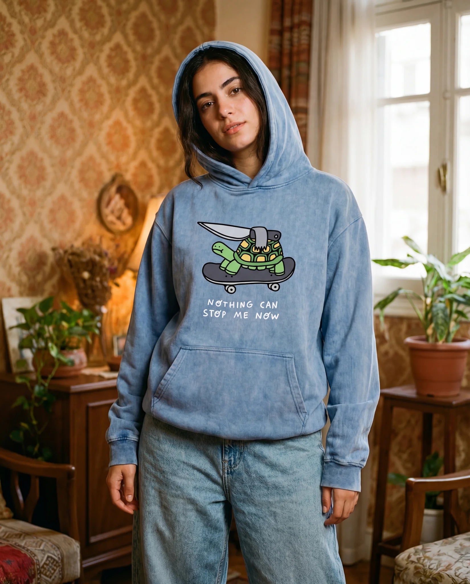 Unstoppable Turtle Hoodie
