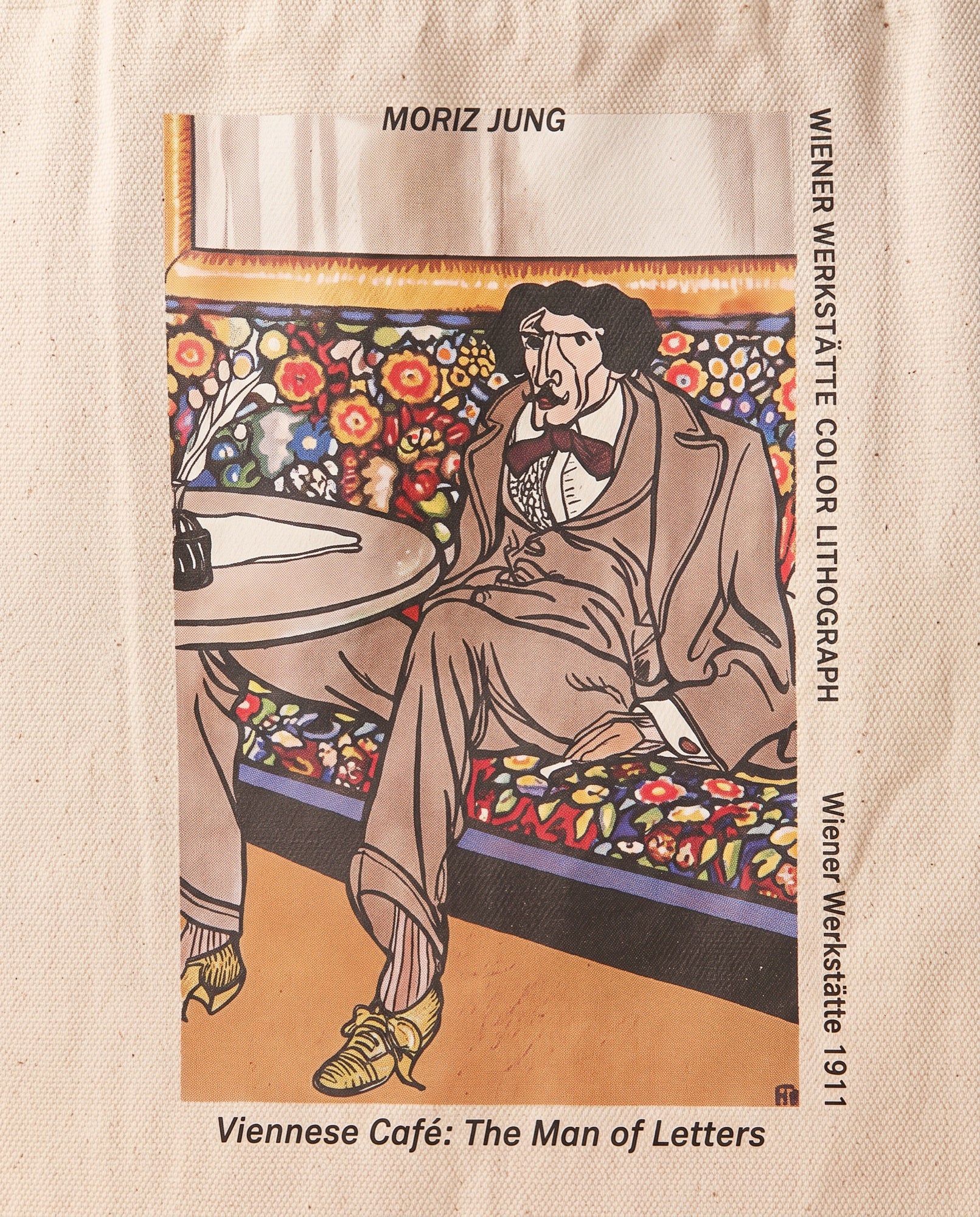 viennese cafe Print close-up