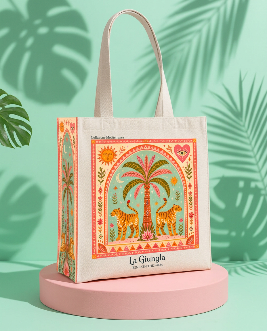 La Giungla - Tote Bag - Artsy Tote Bag | My Turtle