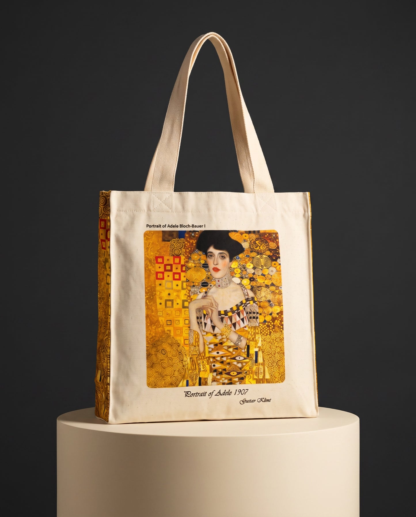 gustav-klimt-portrait-of-adele-tote-bag Hero
