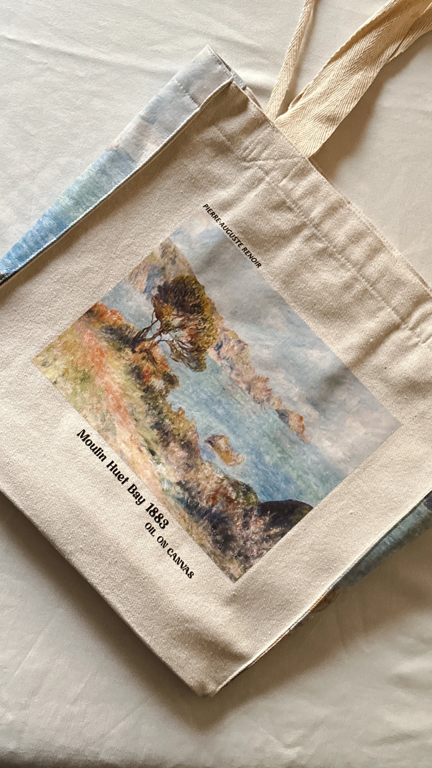 Pierre-Auguste Renoir View of Guernsey - Tote Bag