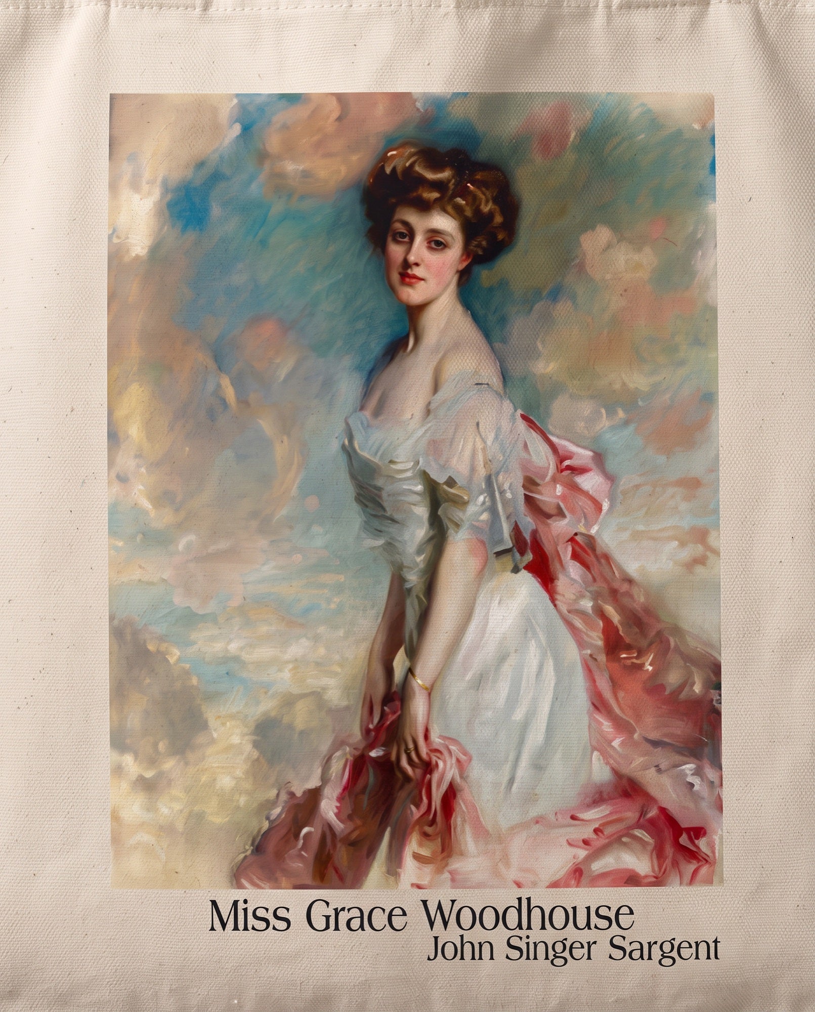 john-singer-sargent-miss-grace-woodhouse-tote-bag Print close-up