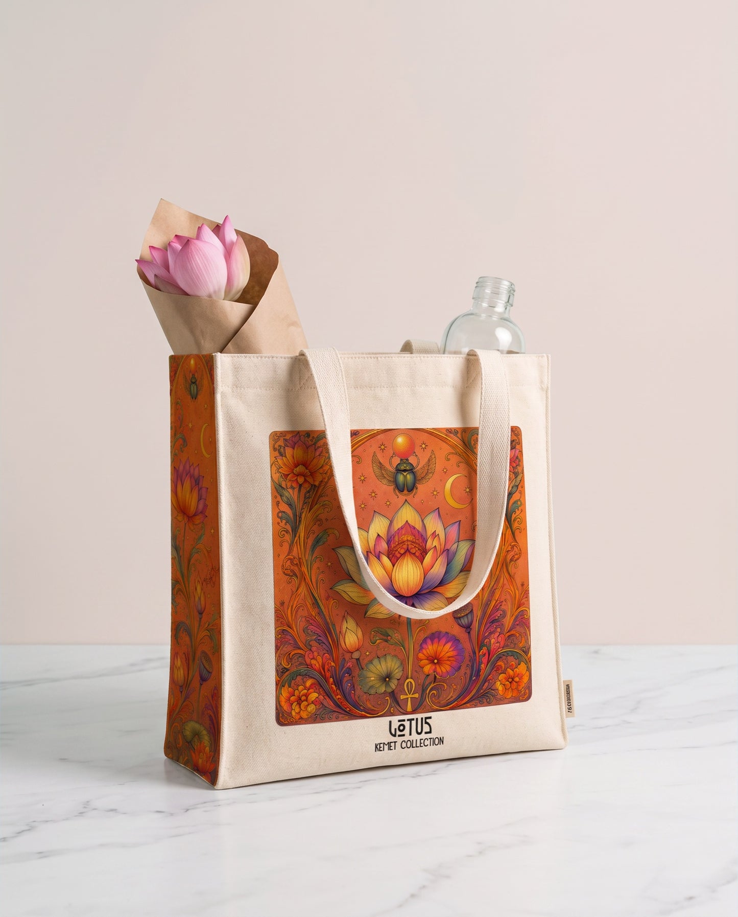 lotus-tote-bag What fits inside