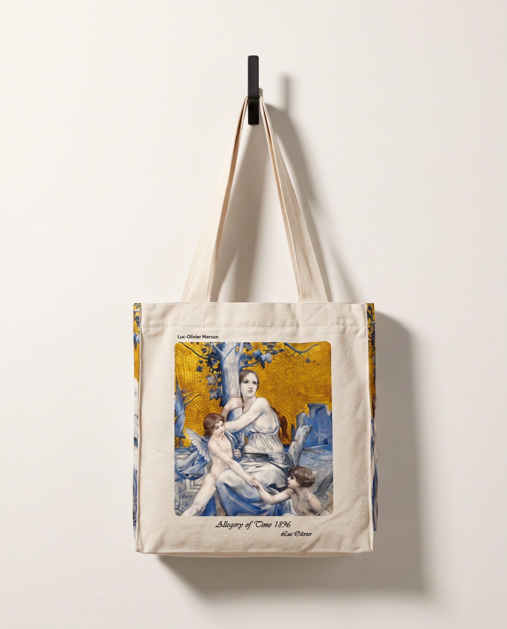 luc-olivier-merson-allegory-of-time-tote-bag Hero