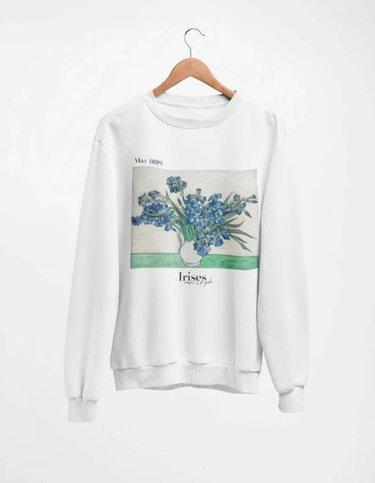 Irises 1889 Crewneck - Van Gogh - Image 4