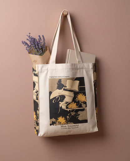 morris-albert-miss-traumerei-tote-bag What fits inside