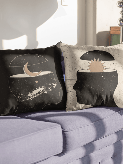 1 Moon or Sun Cushion - Cushion | My Turtle