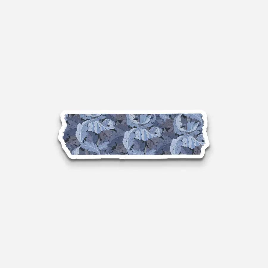 Acanthus blue Sticker - Sticker | My Turtle