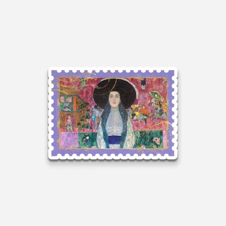 Adele Bloch-Bauer II Stamp Sticker - Sticker | My Turtle