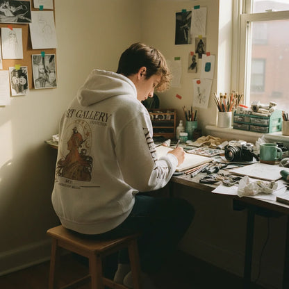 Alphonse Mucha Zodiac Hoodie - Hoodie | My Turtle