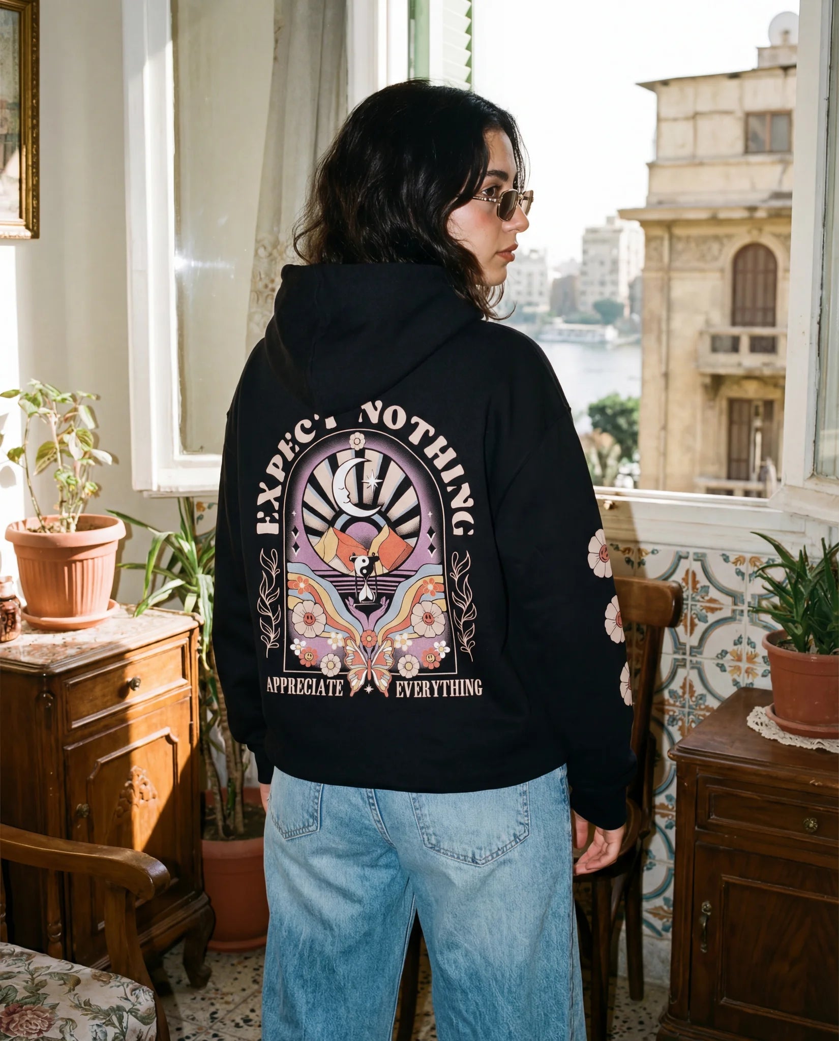 Appreciate Everything Hoodie - Oversized Hoodie | My Turtle