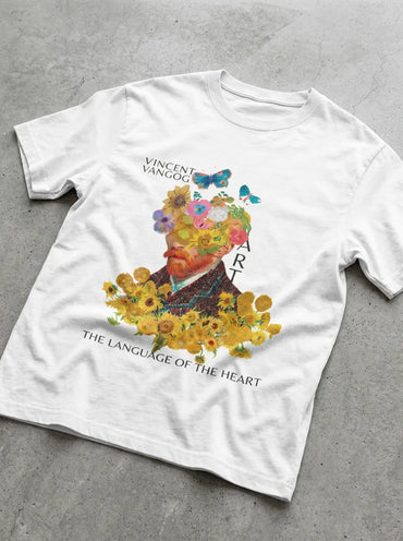 ART is the language of the heart T-Shirt - Oversized T-Shirt | My Turtle