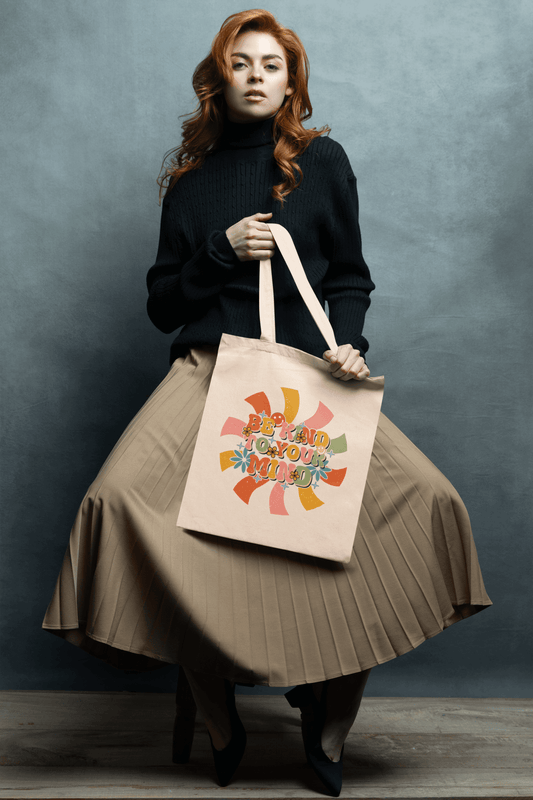 Be Kind To Your Mind Tote Bag - Tote Bag | My Turtle