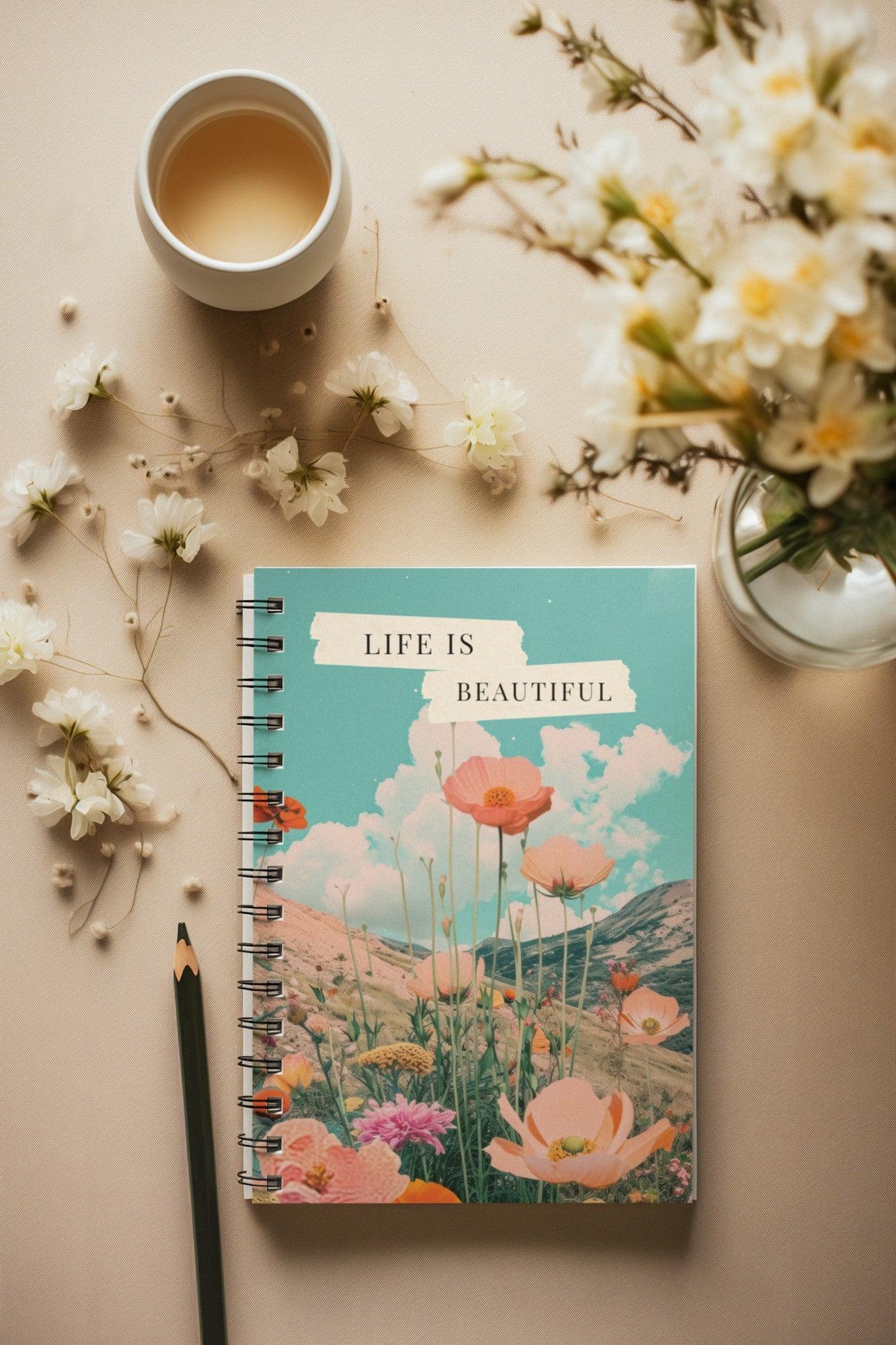 Beauty of Life Notebook - Notebook | My Turtle