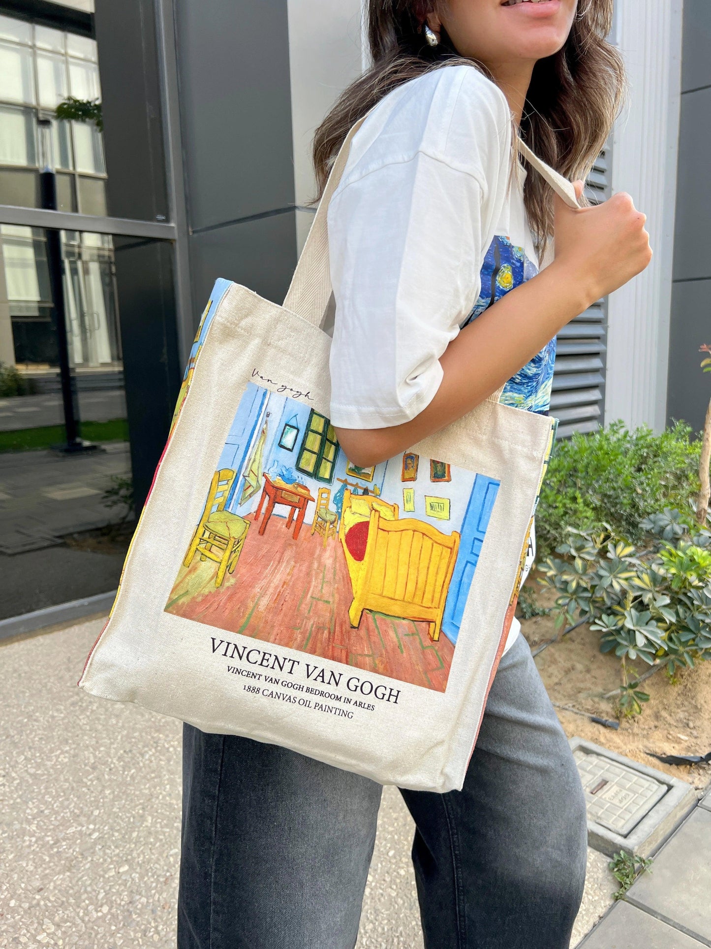 Bedroom in Arles Van Gogh - Tote Bag - Artsy Tote Bag | My Turtle