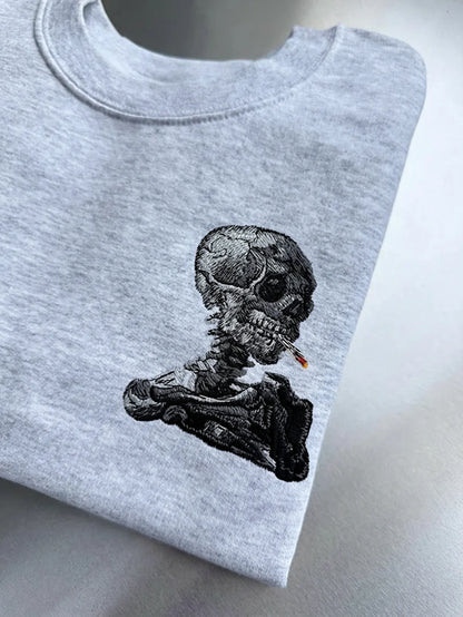 Burning Skeleton Sweatshirt - Hoodie | My Turtle