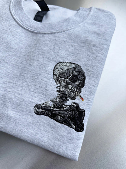 Burning Skeleton Sweatshirt - Hoodie | My Turtle