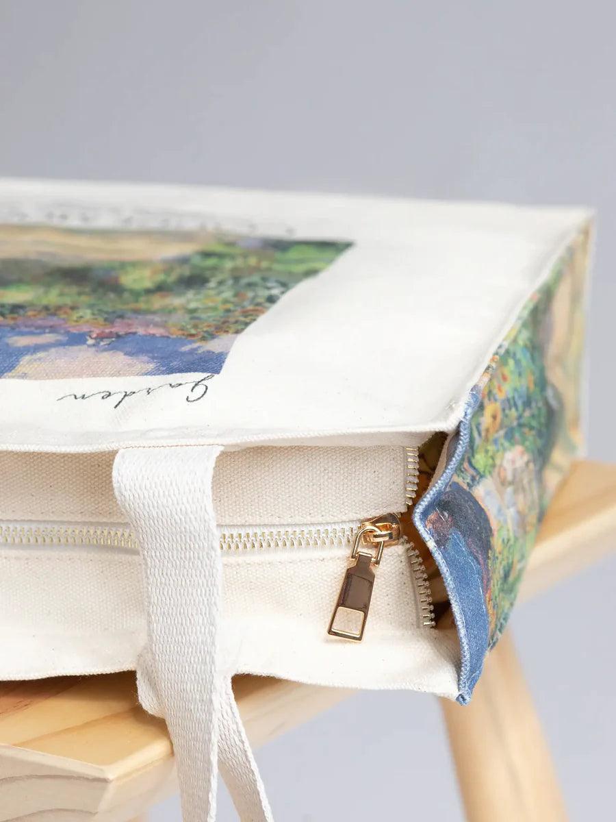 Claude Monet Garden - Tote Bag - Artsy Tote Bag | My Turtle