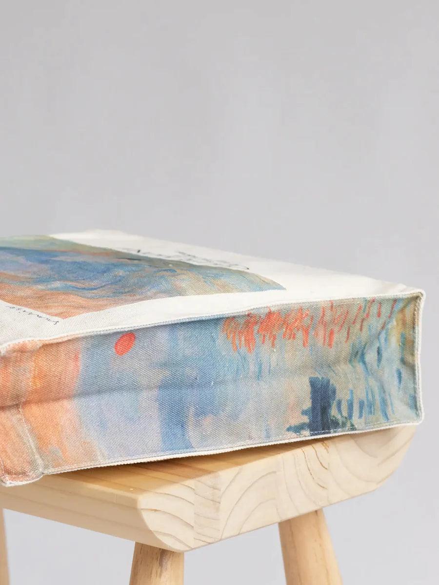 Claude Monet Sunrise - Tote Bag - Artsy Tote Bag | My Turtle