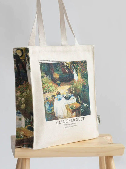 Claude Monet The Luncheon - Tote Bag - Artsy Tote Bag | My Turtle