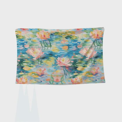 Claude Monet Water Lilies Tapestry - Tapestry | My Turtle