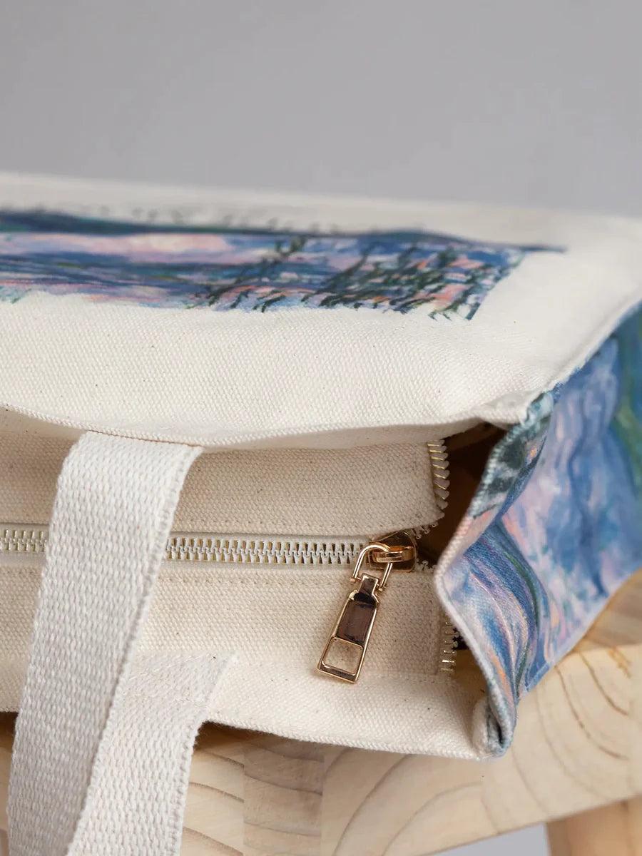 Claude Monet Water Lilies - Tote Bag - Artsy Tote Bag | My Turtle