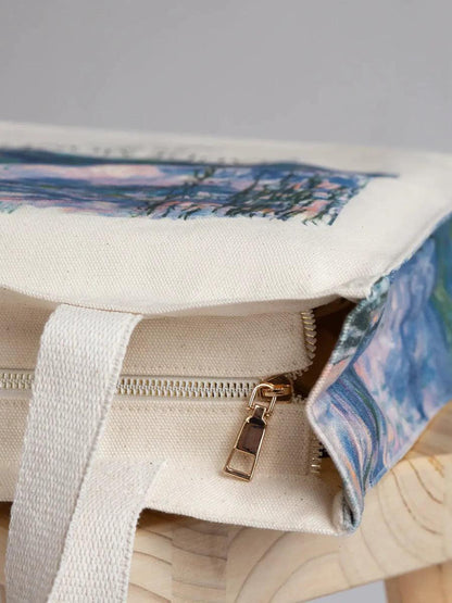 Claude Monet Water Lilies - Tote Bag - Artsy Tote Bag | My Turtle