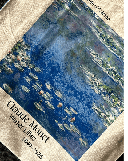 Claude Monet Water Lilies v2.0 - Tote Bag - Artsy Tote Bag | My Turtle