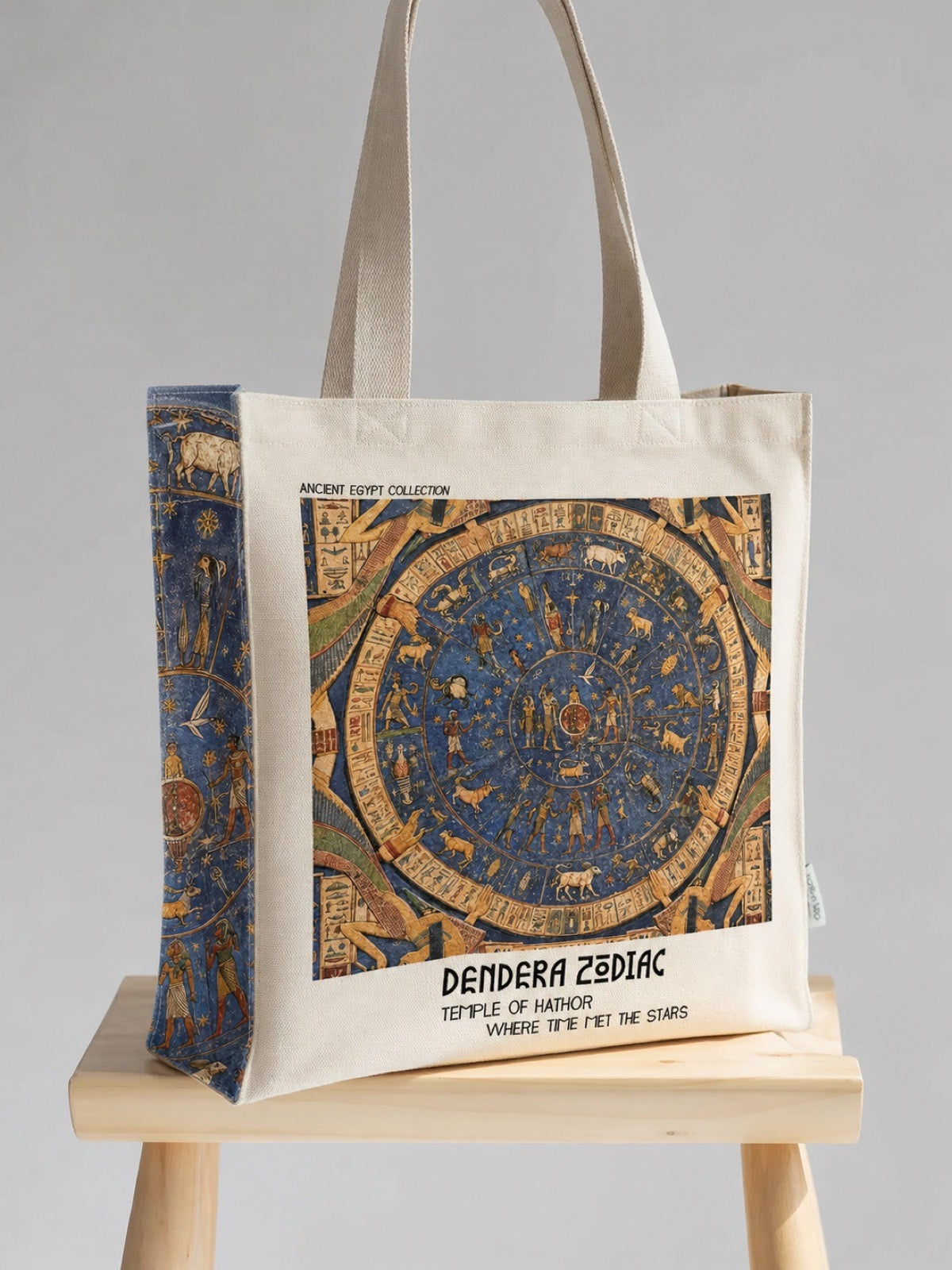 Dendera Zodiac - Tote Bag - Artsy Tote Bag | My Turtle