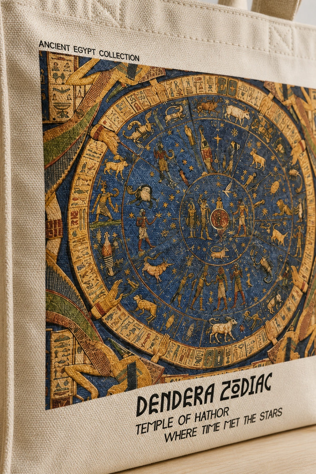 Dendera Zodiac - Tote Bag - Artsy Tote Bag | My Turtle