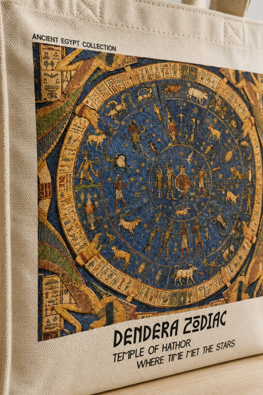 Dendera Zodiac - Tote Bag - Artsy Tote Bag | My Turtle