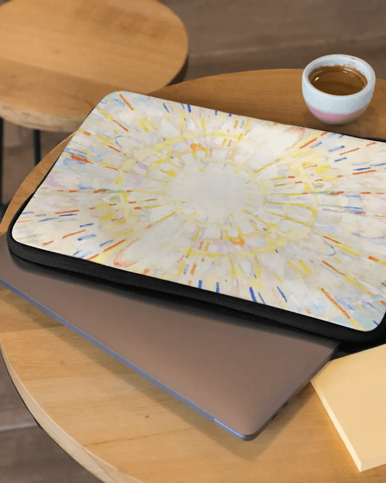 Edvard Munch's Solenintro Laptop Sleeve With Strap - Laptop Sleeve | My Turtle