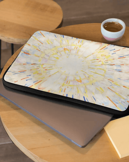 Edvard Munch's Solenintro Laptop Sleeve With Strap - Laptop Sleeve | My Turtle