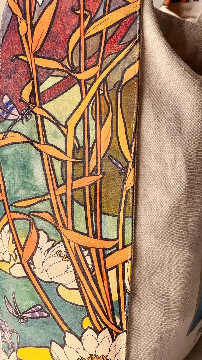 Fruit Alphonse Mucha - Tote Bag - Artsy Tote Bag | My Turtle