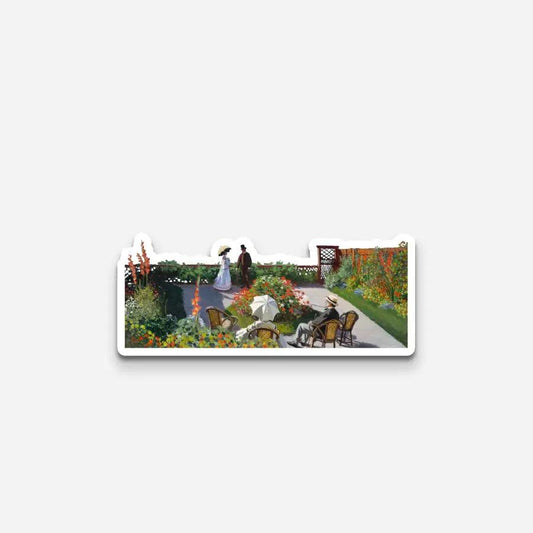 Garden at Sainte-Adresse Sticker - Sticker | My Turtle