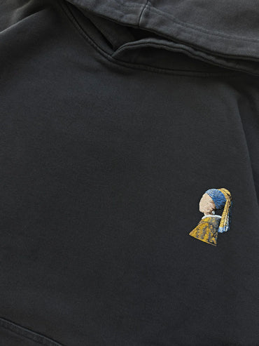 Girl with a Pearl Earring Hoodie - Hoodie | My Turtle