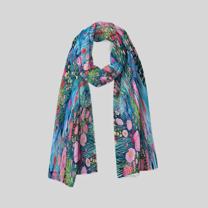Giverny Glow Scarf - Chiffon Scarf | My Turtle