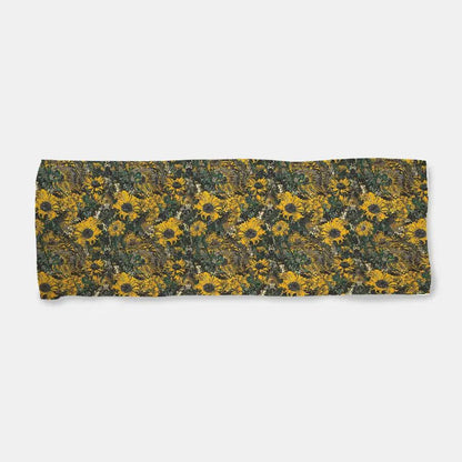 Golden Sunflower Scarf - Chiffon Scarf | My Turtle