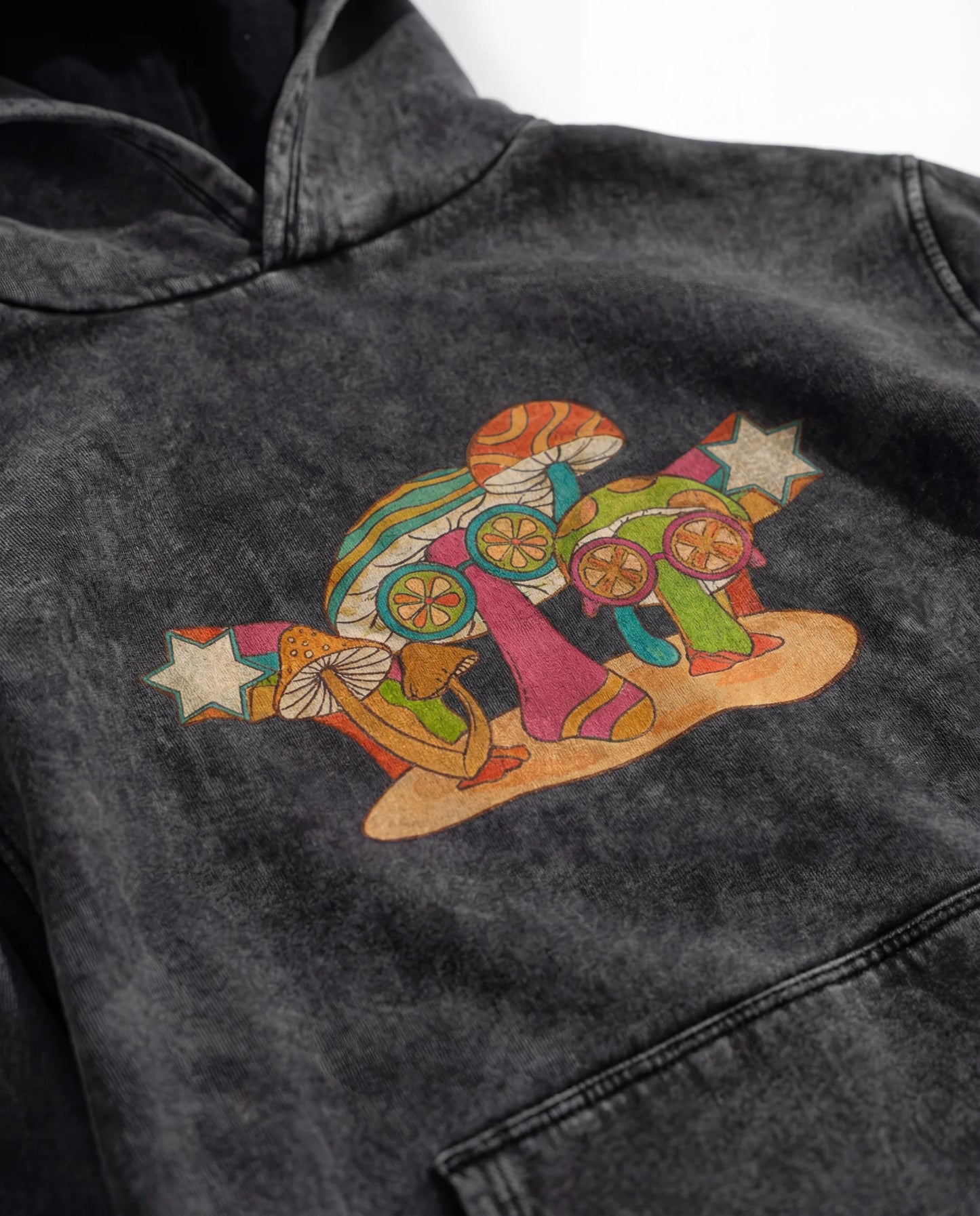 Good Vibes Retreat Hoodie - Washed Hoodie | My Turtle