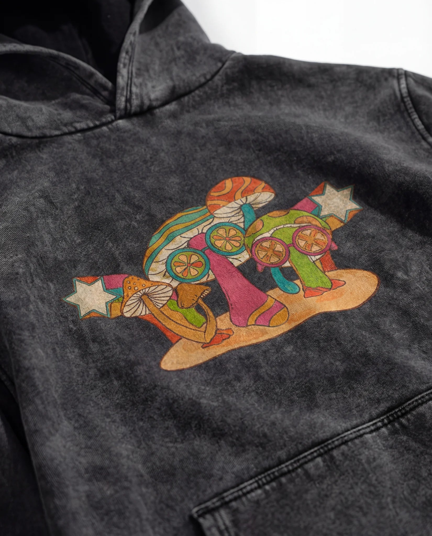 Good Vibes Retreat Hoodie - Washed Hoodie | My Turtle