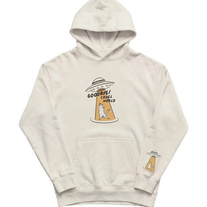 Goodbye Cruel World Hoodie - Oversized Hoodie | My Turtle