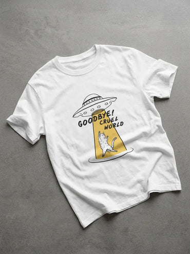 Goodbye Cruel World T-Shirt - Oversized T-Shirt | My Turtle
