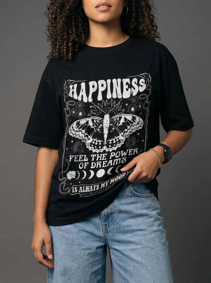 Hippieness T-Shirt - Oversized T-Shirt | My Turtle