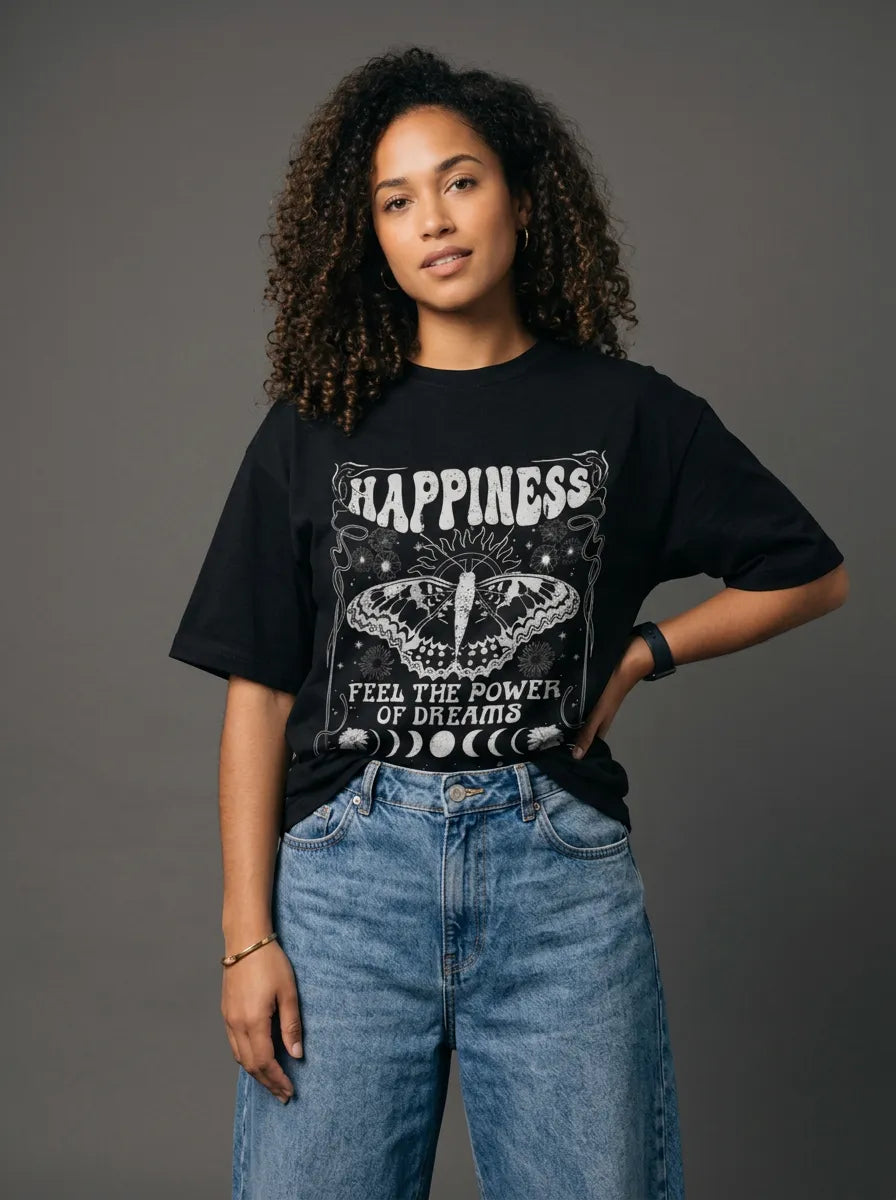 Hippieness T-Shirt - Oversized T-Shirt | My Turtle