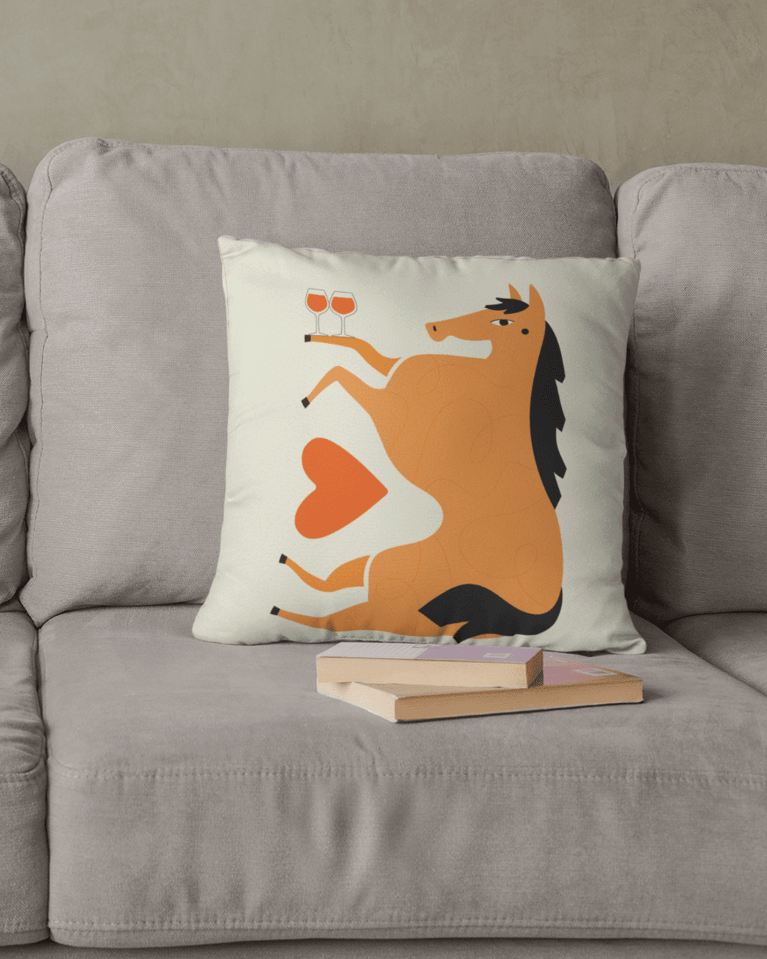 Horse Cushion - Cushion | My Turtle