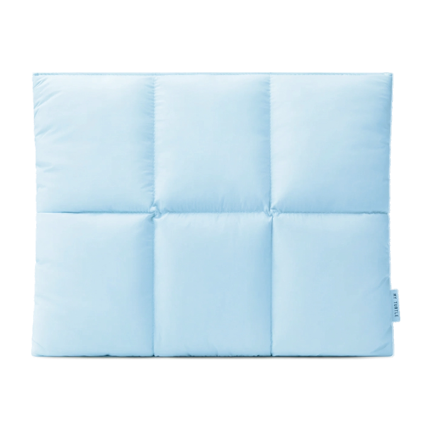 Ice Blue Macbook Puffy Laptop Sleeve - Puffy Laptop Sleeve | My Turtle