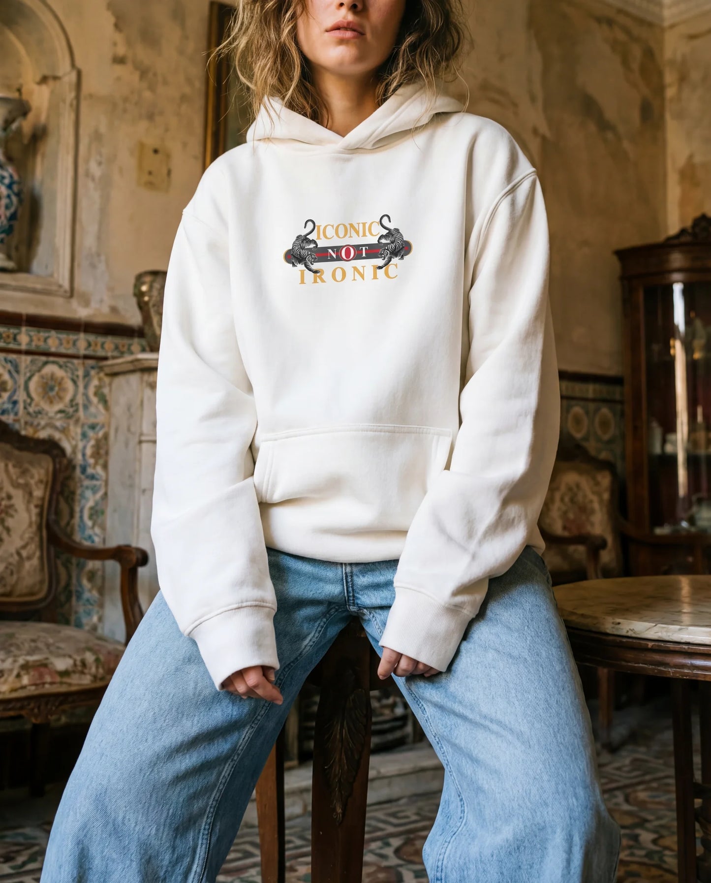 Iconic Not Ironic Hoodie - Oversized Hoodie | My Turtle